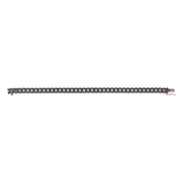 MANO|J Bracciale in titanio, diamanti black e oro rosso GROUBRTBSN